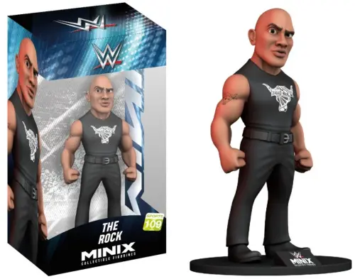 The Rock Minix 4.5-Inch Vinyl Entertainment Figure