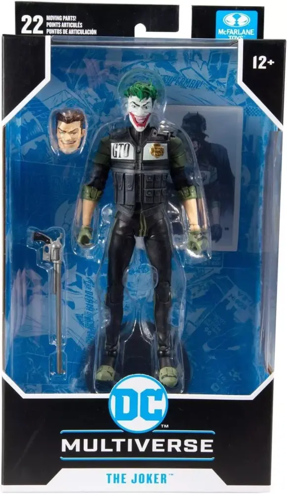 McFarlane DC Collector 7 Action Figure - WV2 - White Knight Joker