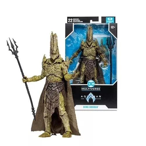 McFarlane DC Multiverse Aquaman And The Lost Kingdom King Kordax 7-Inch Fig