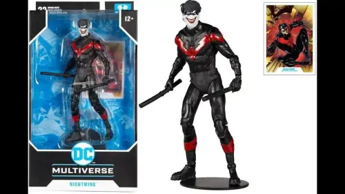 DC MULTIVERSE ACTION FIGURE - NIGHTWING- DEATH OF THE FAMILY