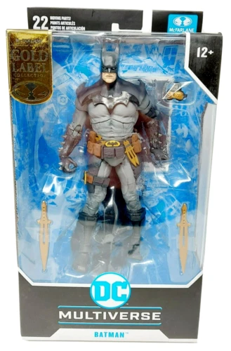 McFarlane Toys DC Multiverse Batman designed by todd mcfarlane gold label