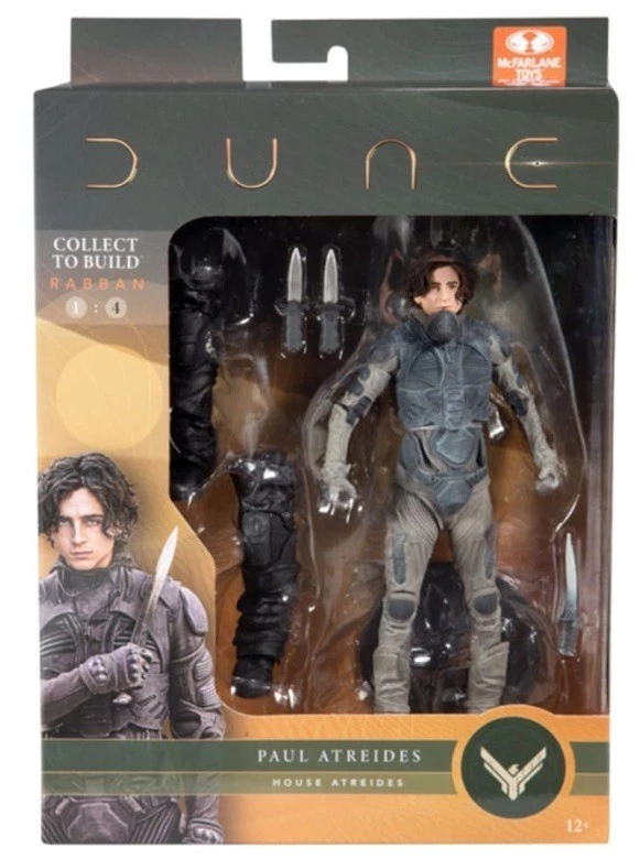 McFarlane Dune Build A Figures 1 paul  atreides 7in /
