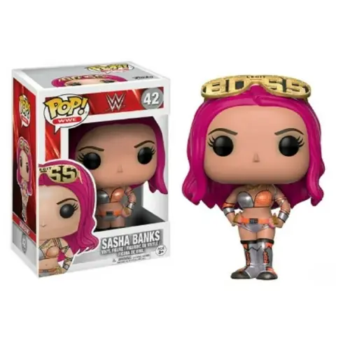 Funko Pop! - WWE - 42 - The Legit Boss Sasha Banks