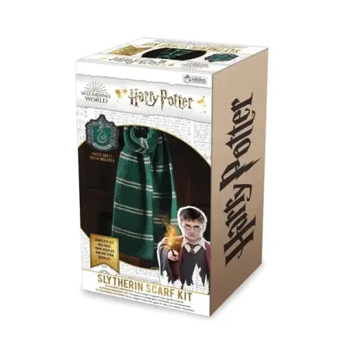 Harry Potter Knit Kit Slytherin Scarf Kit