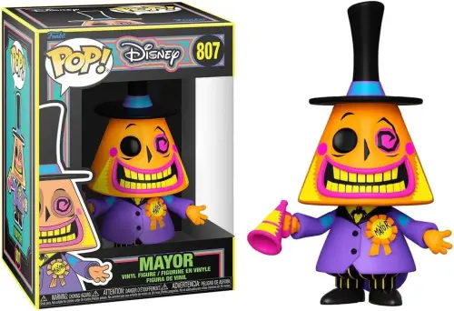 Funko - POP Disney Nightmare Before Christmas Mayor (Blacklight Brand )