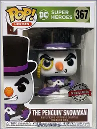 PENGUIN SNOWMAN HOLIDAY #367 EXCLUSIVE VINYL FIGURE