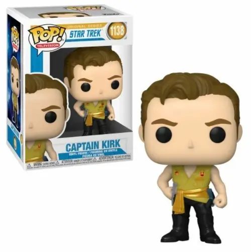 Captain Kirk William Shatner 1138 Star Trek Funko Pop Vinyl