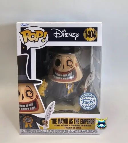 Funko Pop THE MAYOR AS THE EMPEROR #1404 Nightmare Before Christmas Vinyl F