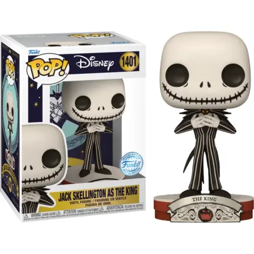 Nightmare Before Christmas: Jack as the King (Tarot) Funko POP! Vinyl