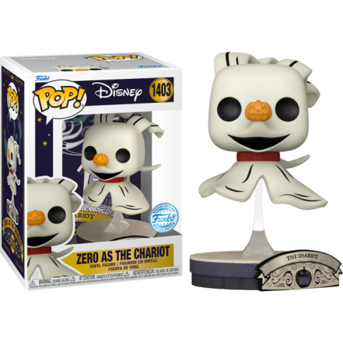 Zero As The Chariot 1403 (Disney – The Nightmare Before Christmas) Funko Po