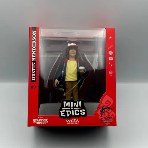 Stranger Things Dustin Figure Statue 14cm Original Weta Mini Epics