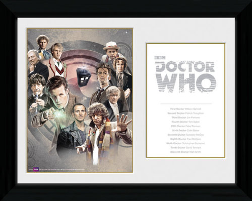Framed Photographic > Collector Print    Doctor Who,  Doctors