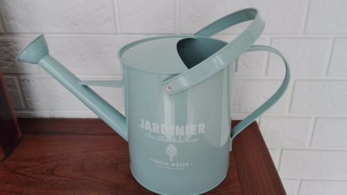Jardinier large watering can blue