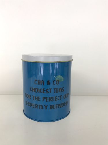 Tea Canister - Blue