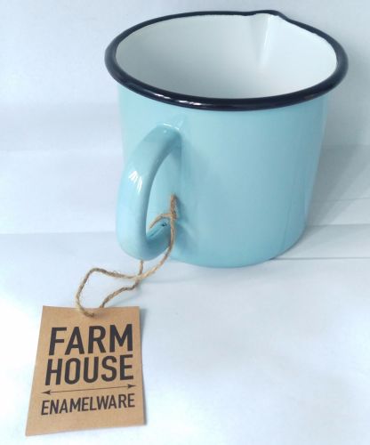 Enamel Jug - Blue