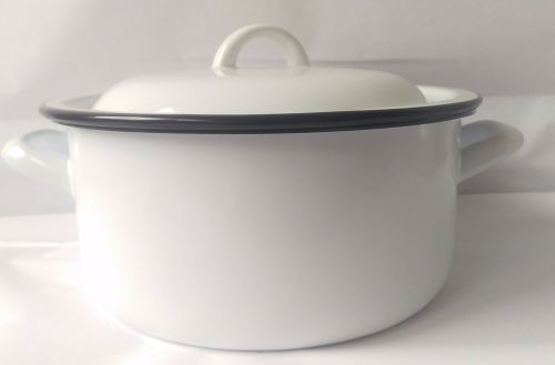 4L Casserole Pot - White