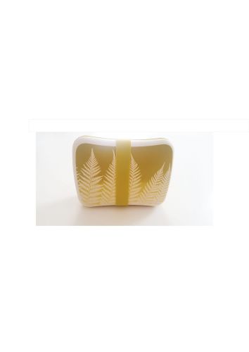Clarissa Hulse Bamboo Fibre Lunchbox - Fern Tumeric