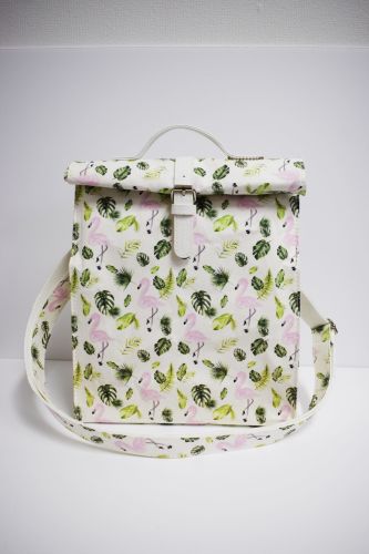 Scandi Home Flamingo Paper Satchel 