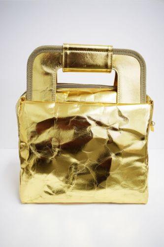 Scandi Home Metallic Paper Structured Lunch Bag