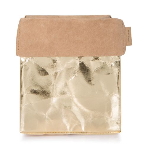 SCANDI HOME METALLIC GOLD PLANTER