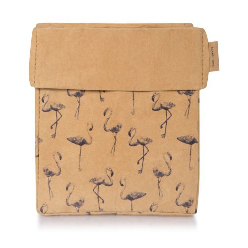 Scandi Home Flamingo Paper Planter