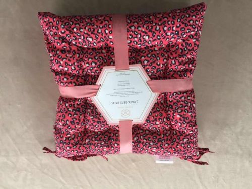 Scandi Home Red Animal Seat Pads