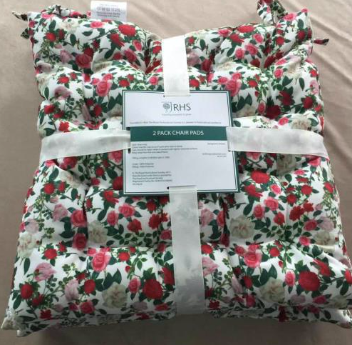 RHS Large Roses Seat Pads
