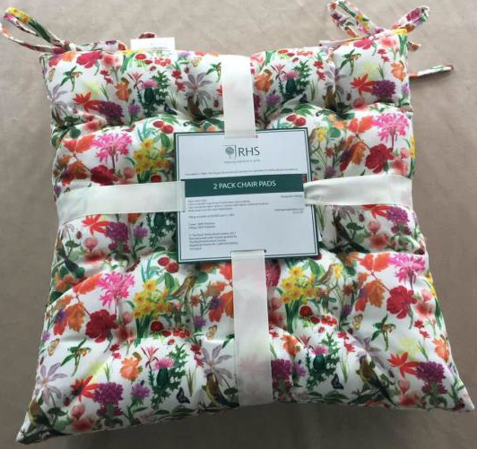 RHS Heritage Print Seat Pads