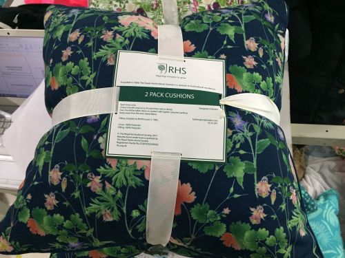 RHS Wildflower Piped Cushions