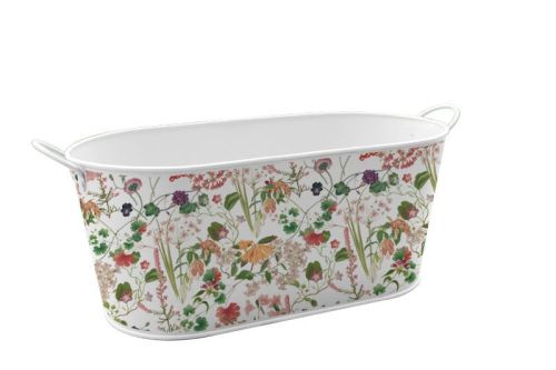 Summer Bloom Oval Planter