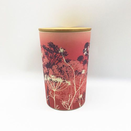 Clarissa Hulse Bamboo Storage Canister- Pink