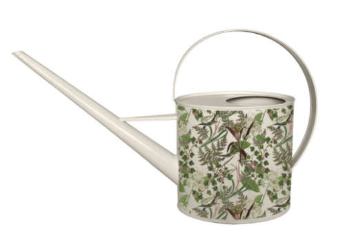 RHS FLORAL BIRD WATERING CAN 
