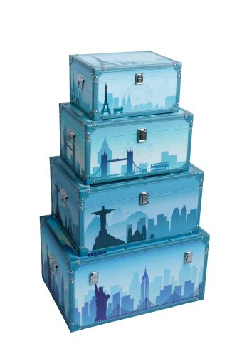 T WAINWRIGHT MEDIUM CITYSCAPE STORAGE BOX