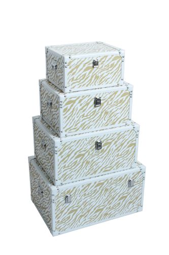 Medium Mustard Zebra Trunk 