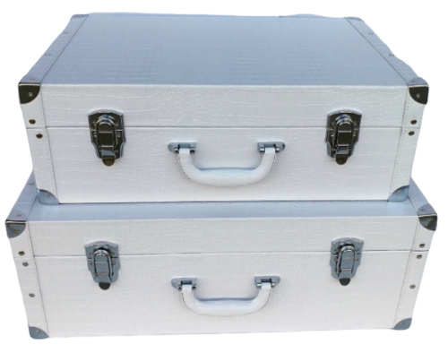 Upper Street Medium Faux Croc Trunk 