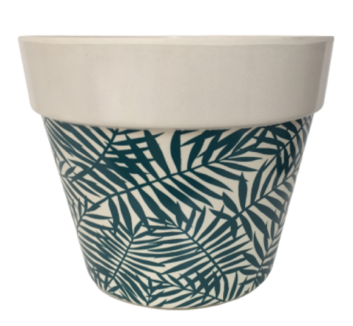 Bamboo Plant Pot Medium - Areca Palm