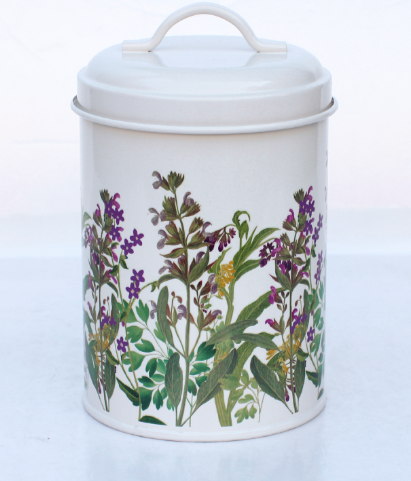 RHS LAVENDER STORAGE TIN 
