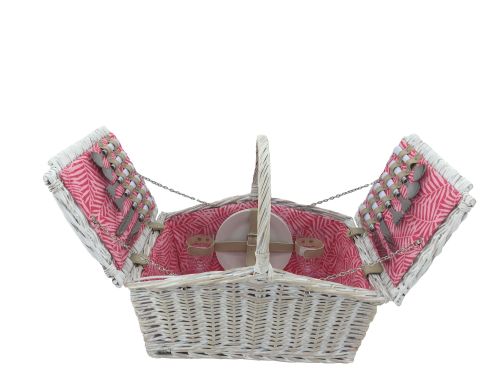 SK ARECA PALM 4 PERSON CATFLAP HAMPER