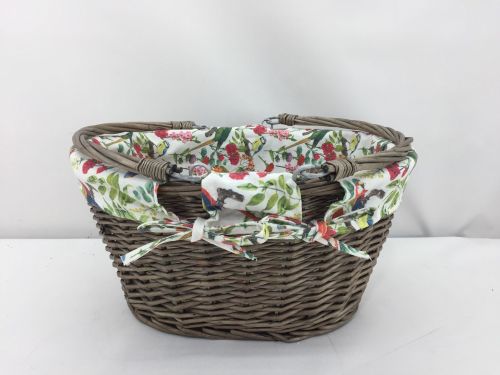 UPPST TROPICAL BIRD OPEN SHOPPER BASKET