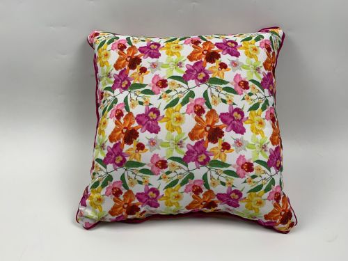 RHS Orchid Piped Cushion