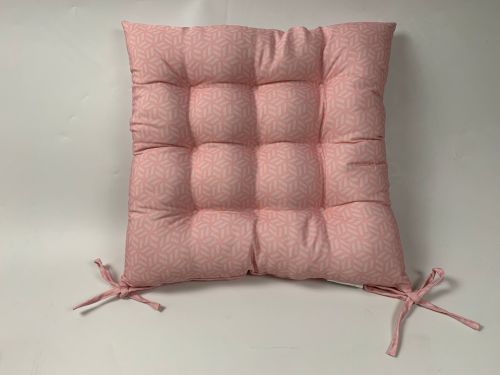Scandi Home - Scandi Blush Geo Seat Pad