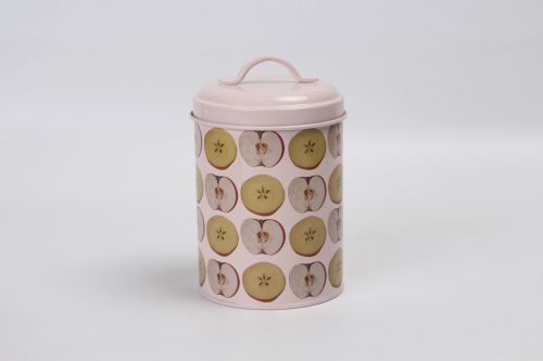 RHS APPLES & PEARS STORAGE TIN
