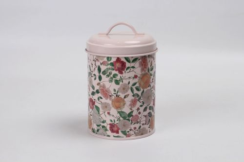 RHS FUSCHIA ROSE STORAGE TIN 