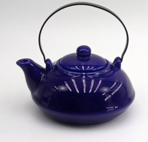 JAPANESE TEAPOT BLUE