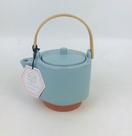BLUE TERRACOTTA TEAPOT