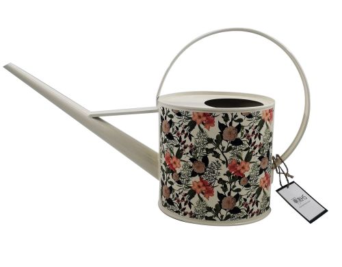 RHS CREAM ROSE SMALL WATERING CAN 