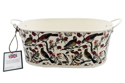 RHS Tropical Bird Oval Planter