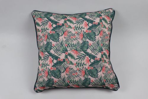 SCANDI DESERT FLORAL PIPED CUSHION