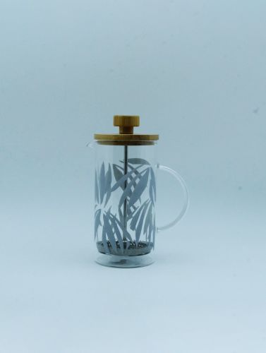 Scandi Palm Print cafetiere 350ml 
