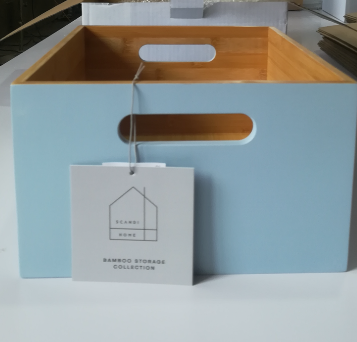 BAMBOO OPEN STORAGE BOX